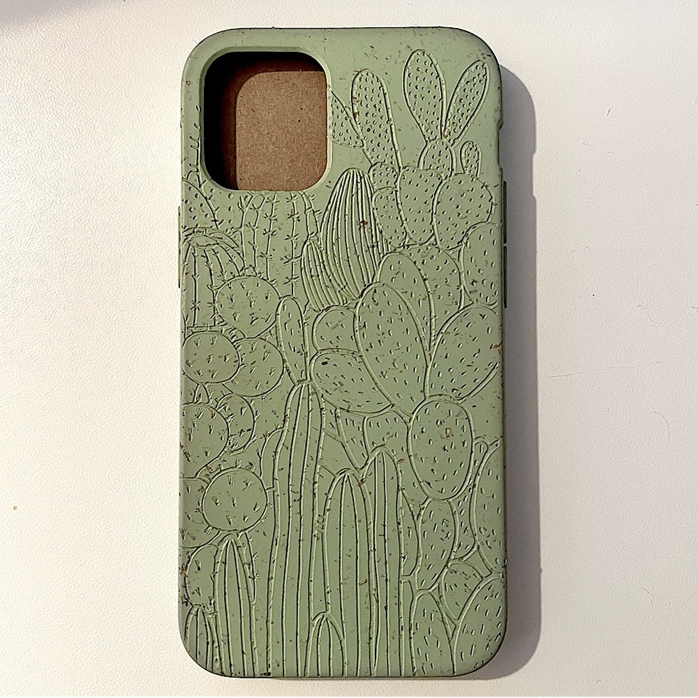 Sage Green Cacti iPhone 12 Mini Case